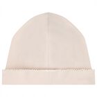 Beige Hat & Booties Baby Gift Set, 4, hi-res