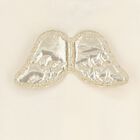 Ivory Wings Velour Babygrow, 1, hi-res