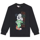 Boys Black Disney Logo Tracksuit, 1, hi-res