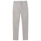 Boys Beige Chino Trousers, 1, hi-res