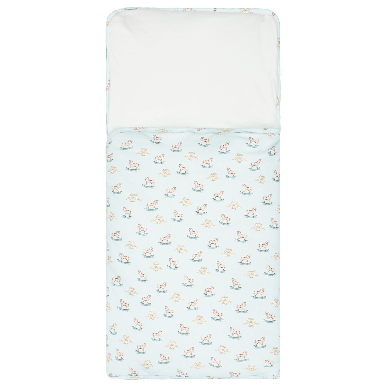 مدس بطبعة الحصان الهزاز باللون الأزرق, 1, hi-res image number null