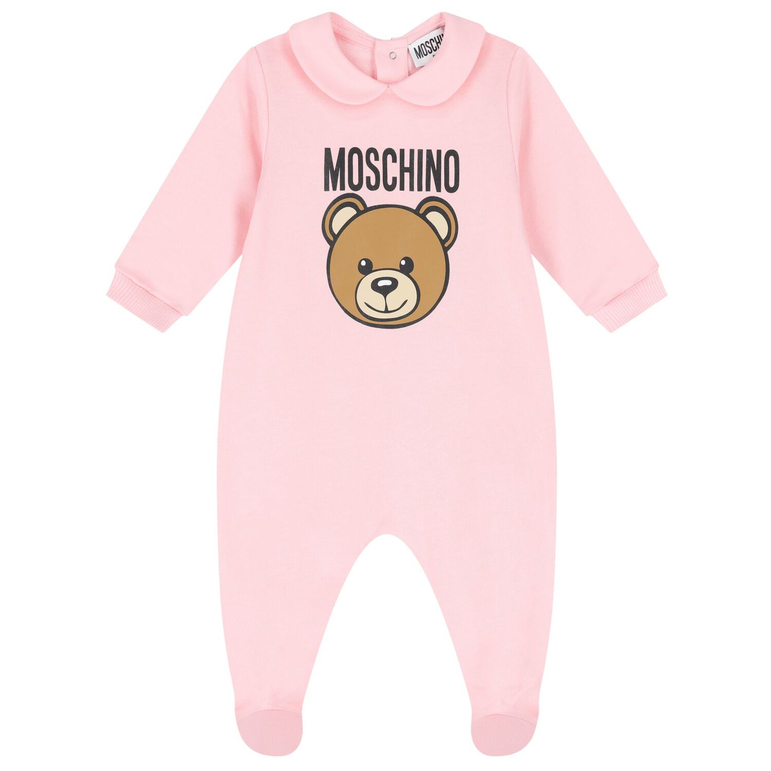 Baby Girls Pink Teddy Bear Logo Babygrow Gift Set, 5, hi-res