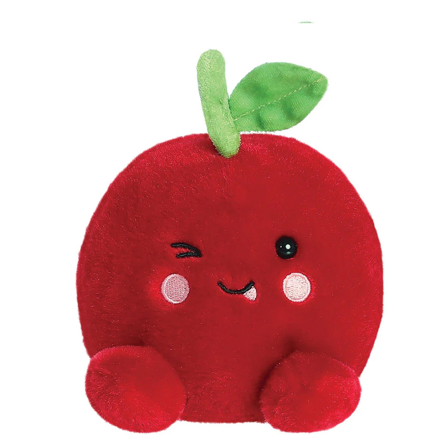 Palm Pals Red & Green Cordial Cherry Soft Toy ( 13cm ), 1, hi-res