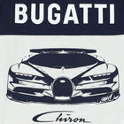 Boys Navy & White Logo T-Shirt, 3, hi-res