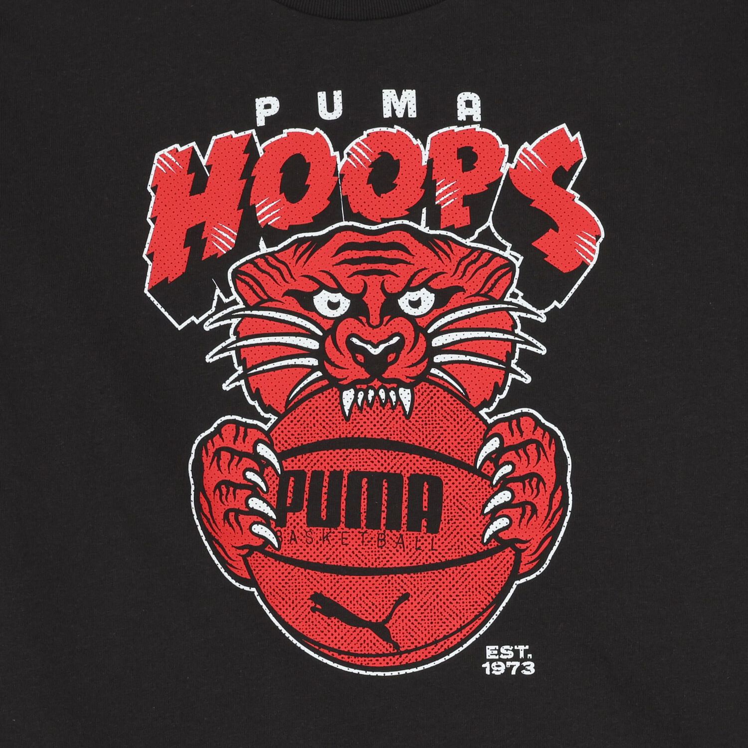 Boys Black Logo T-Shirt, 1, hi-res