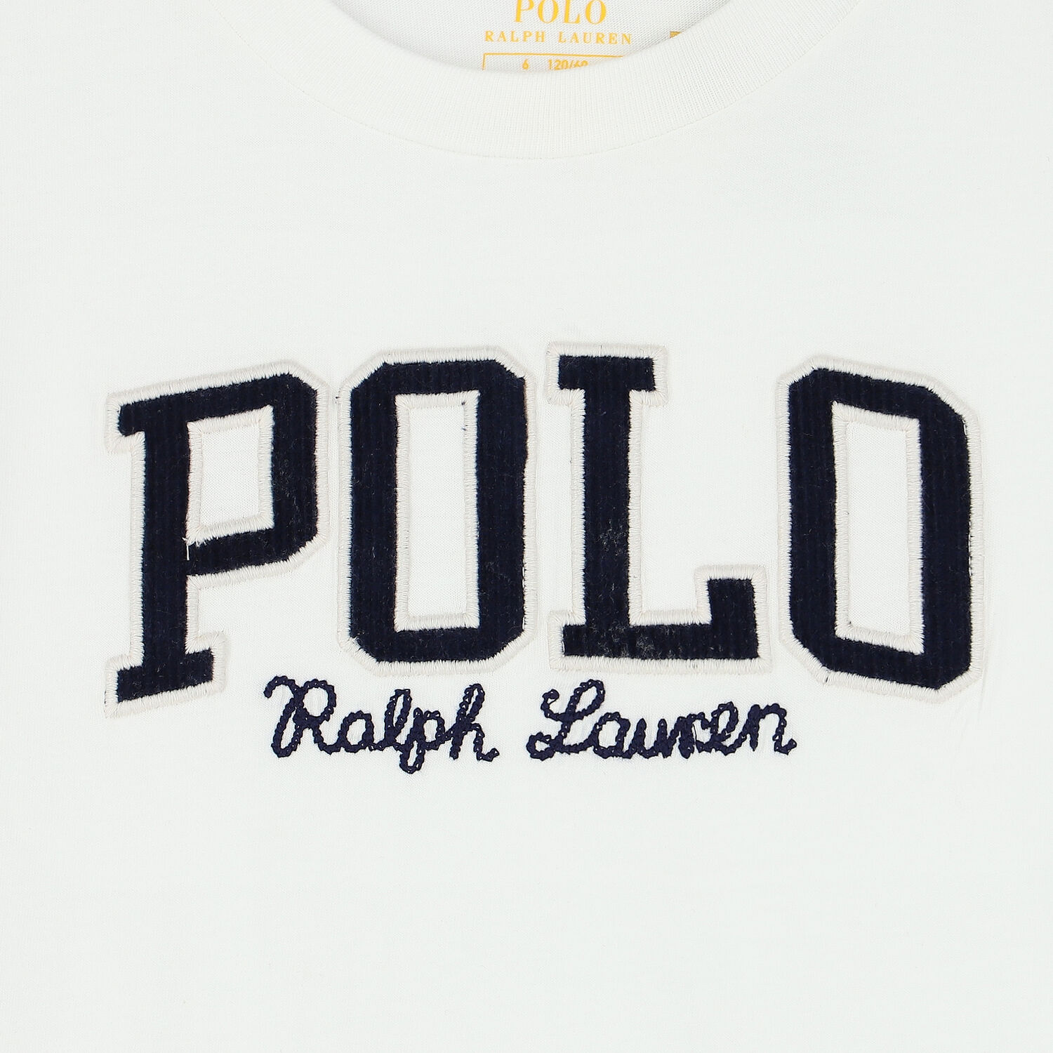 Boys White Logo T-Shirt, 4, hi-res