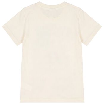 Boys Beige Jurassic T-Shirt