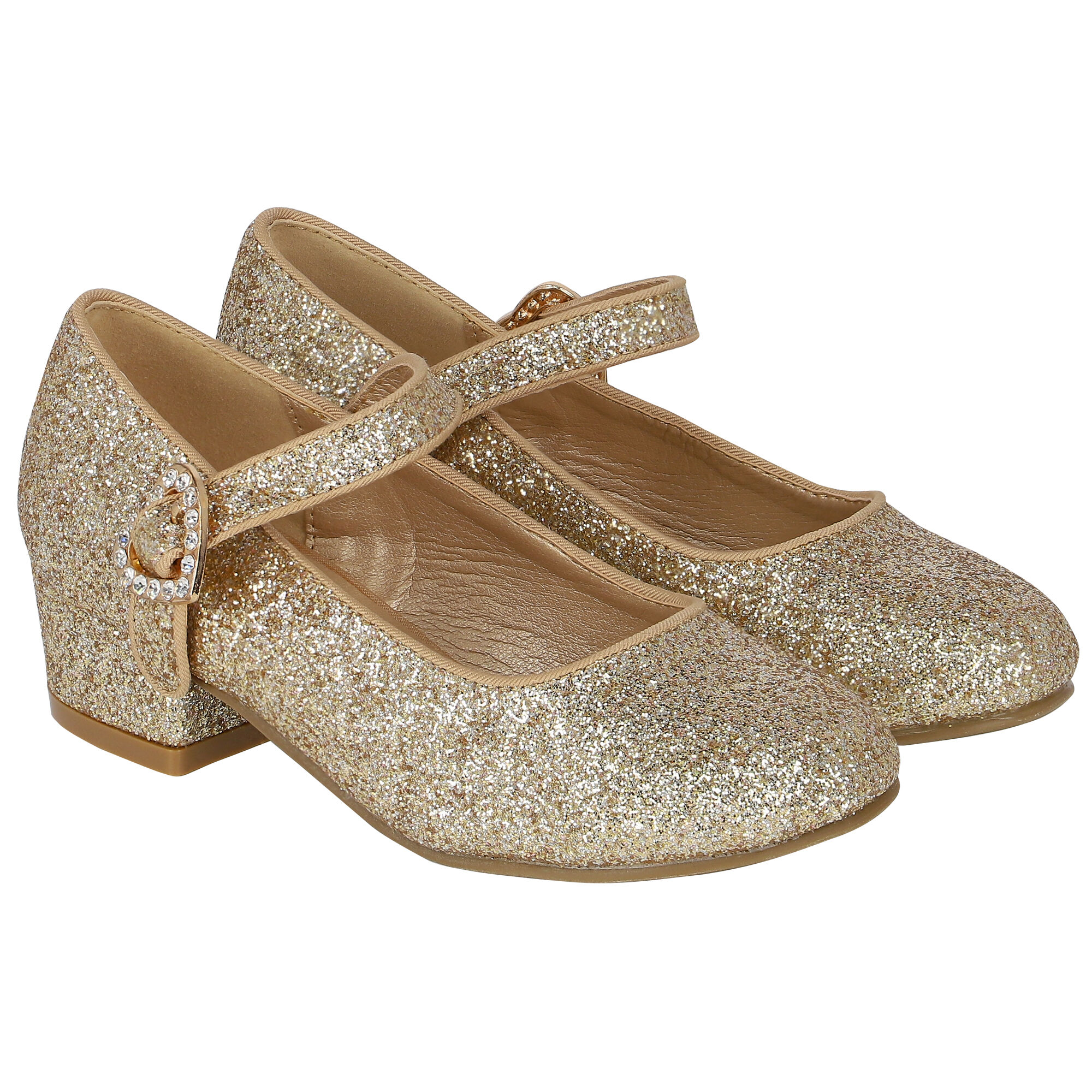 Gold sparkly new arrivals shoes girl
