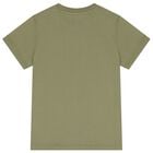 Boys Green Harry Logo T-Shirt , 2, hi-res