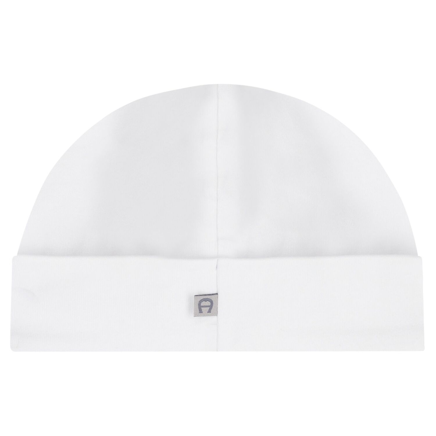 Baby Boys White Logo Hat, 1, hi-res