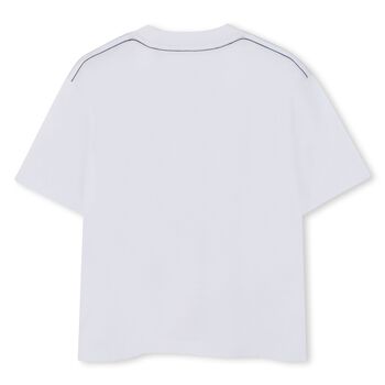 Boys White Logo T-Shirt
