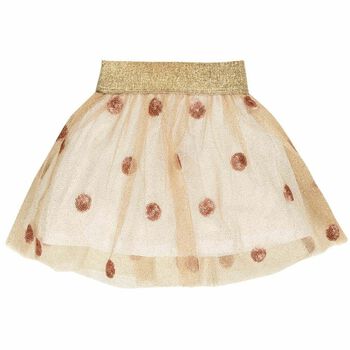 Girls Gold Skirt