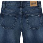 Boys Blue Denim Shorts, 1, hi-res