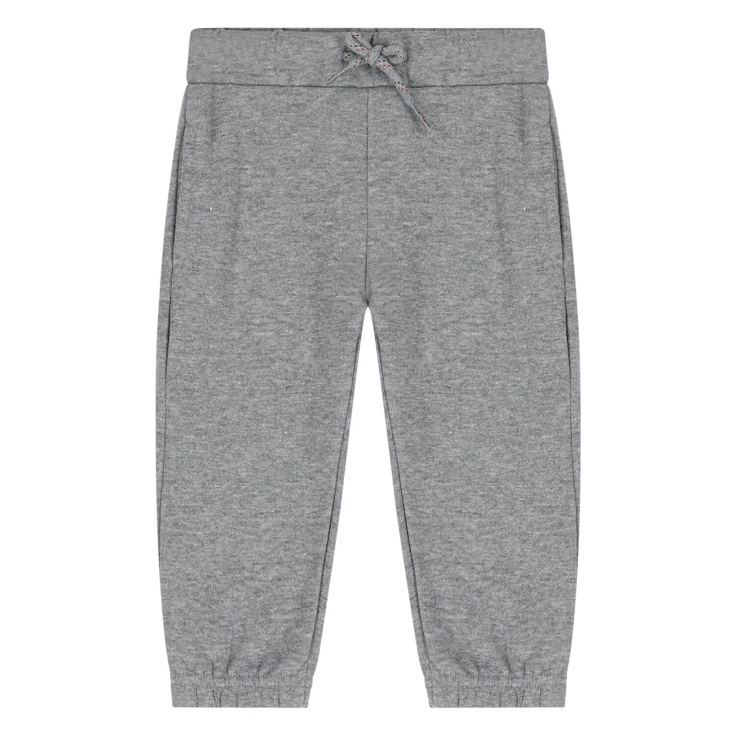 Younger Boys Red, Grey & Beige Puppy Tracksuit Set ( 3 Piece ), 1, hi-res
