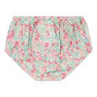Baby Girls Green & Red Floral Dress Set, 2, hi-res