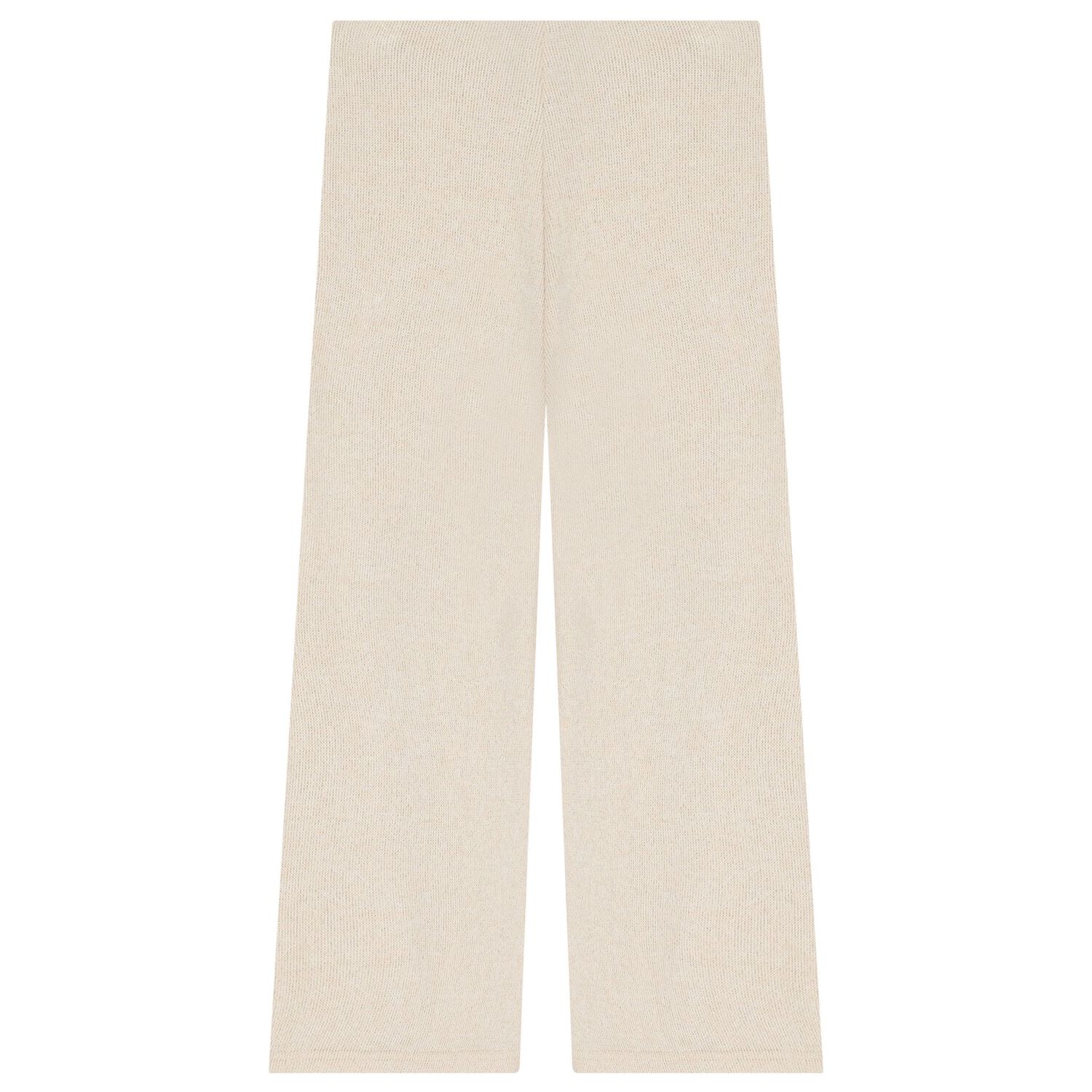 Girls Gold Bow Trouser Set, 1, hi-res