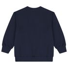 Navy Blue Logo Sweatshirt, 1, hi-res