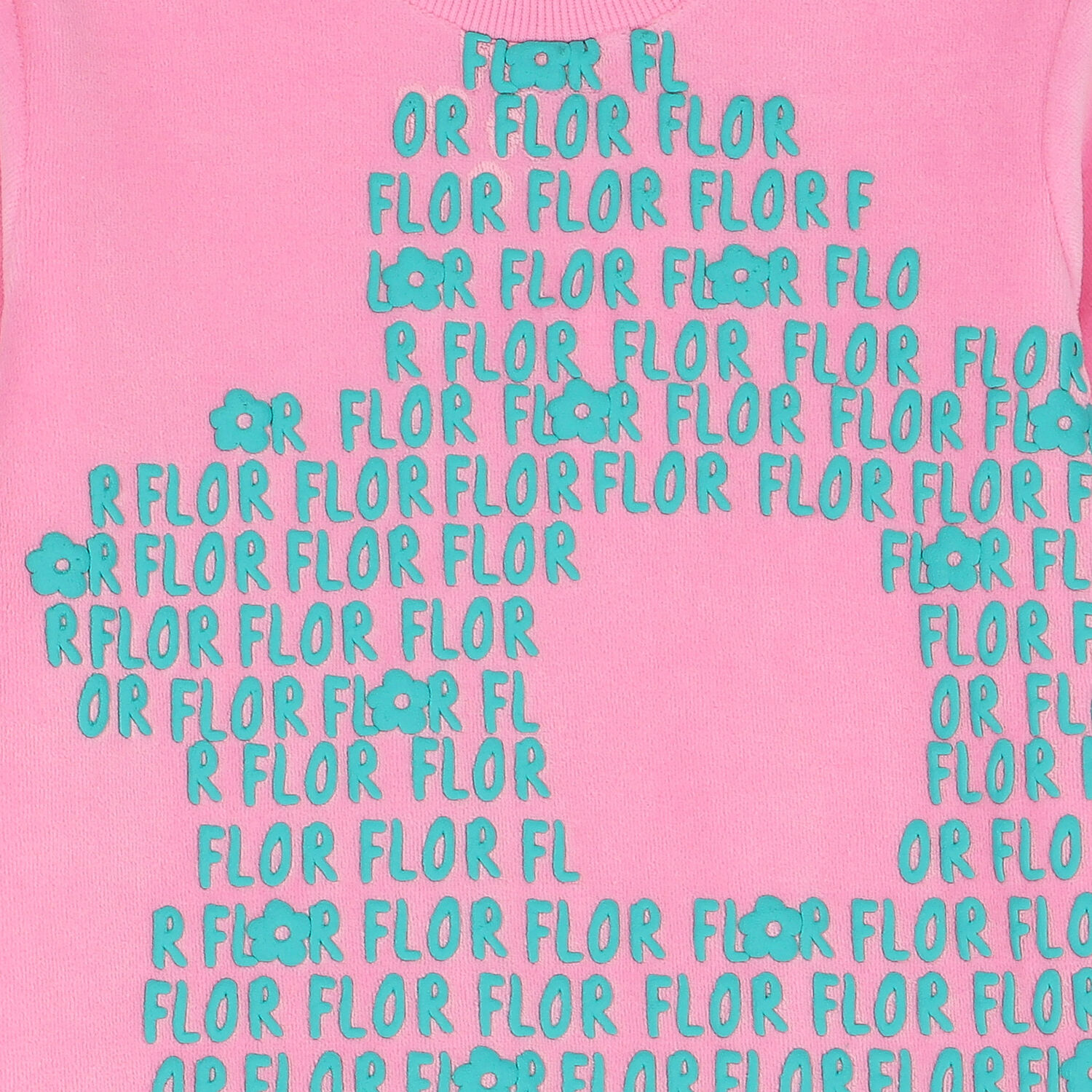 طقم فستان بنات باللون الزهرى والأخضر, 1, hi-res