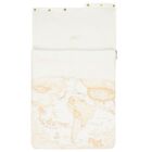Beige & Ivory Geo Map Baby Nest, 1, hi-res