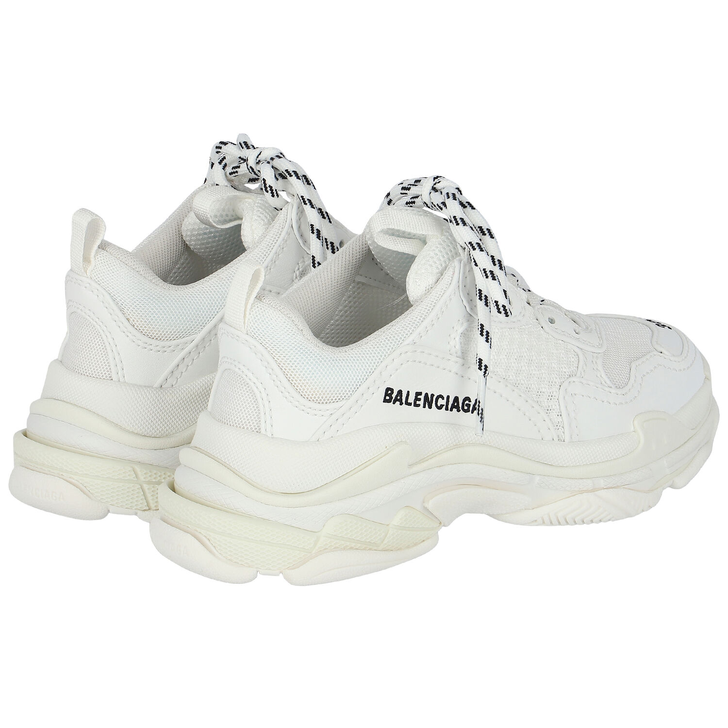 White Triple S Trainers, 1, hi-res image number null