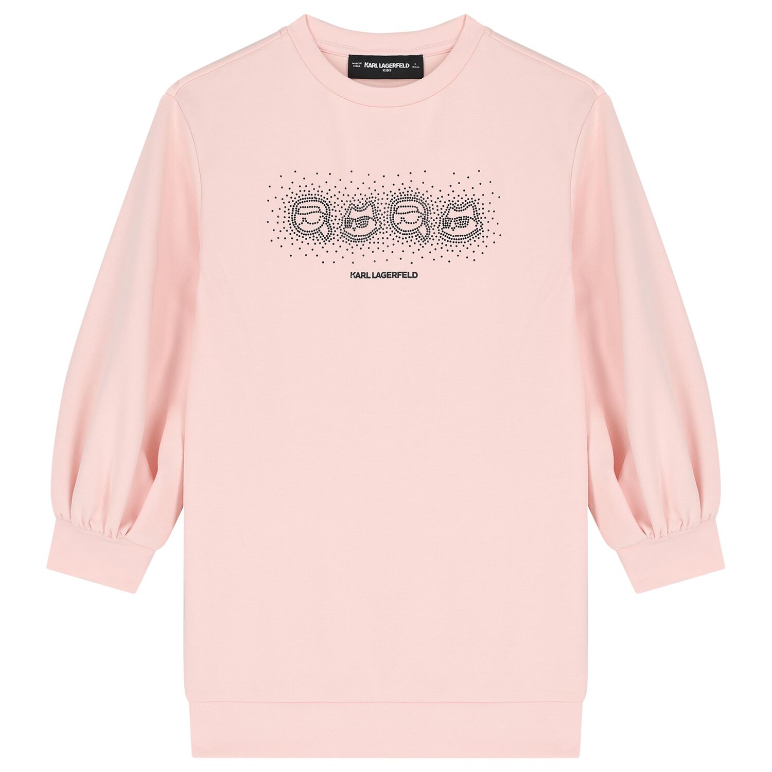 Mini Me Pink Ikonik Karl & Choupette Dress, 1, hi-res