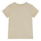 Younger Beige Logo Shorts Set, 2, hi-res