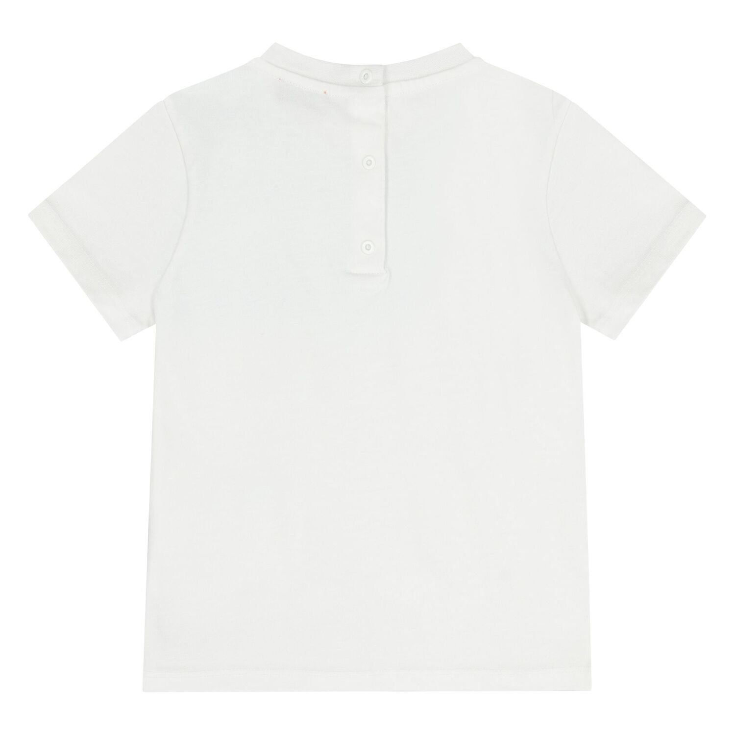 Younger Boys White & Blue Zig Zag T-Shirt, 1, hi-res