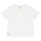 طقم شورت اولاد باللون الابيض والازرق, 1, hi-res