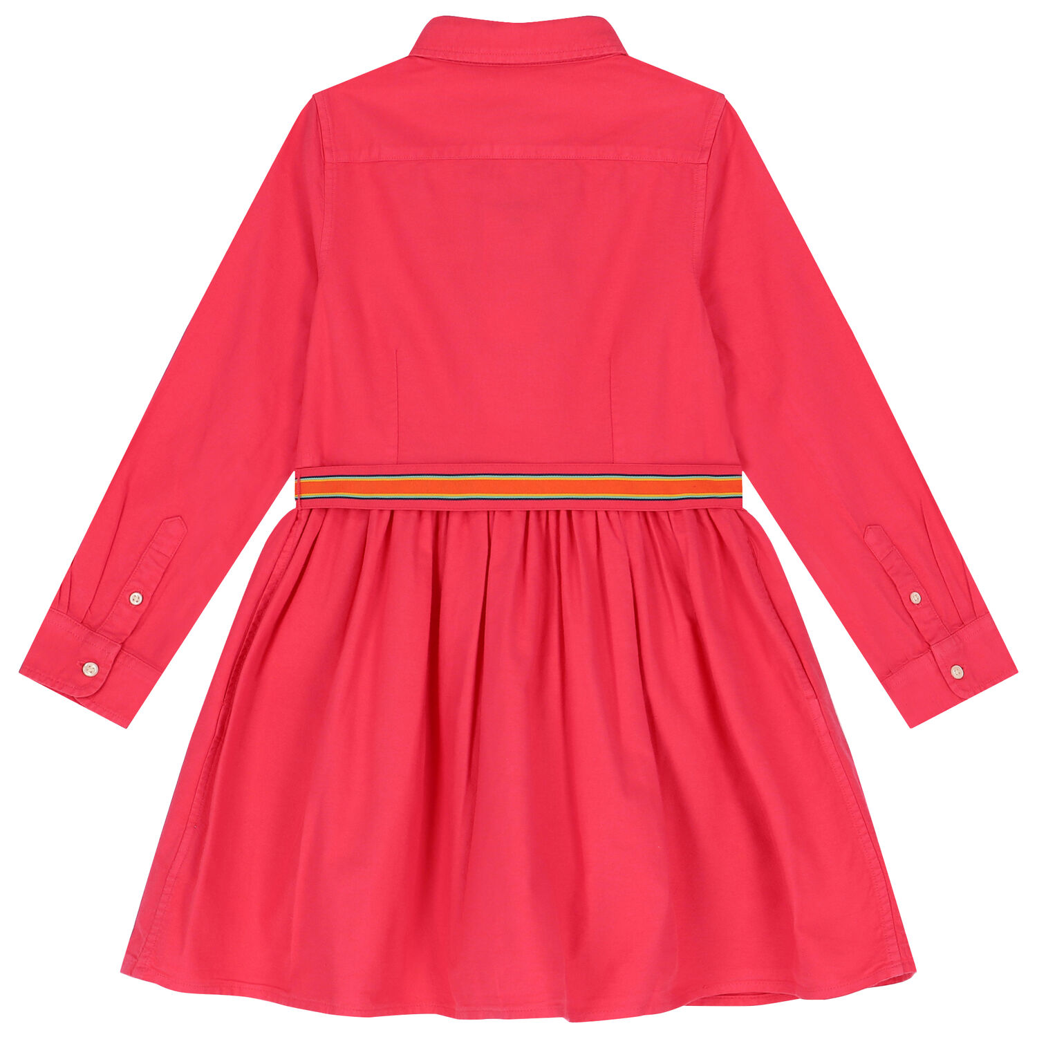 Girls Pink Logo Dress, 1, hi-res image number null