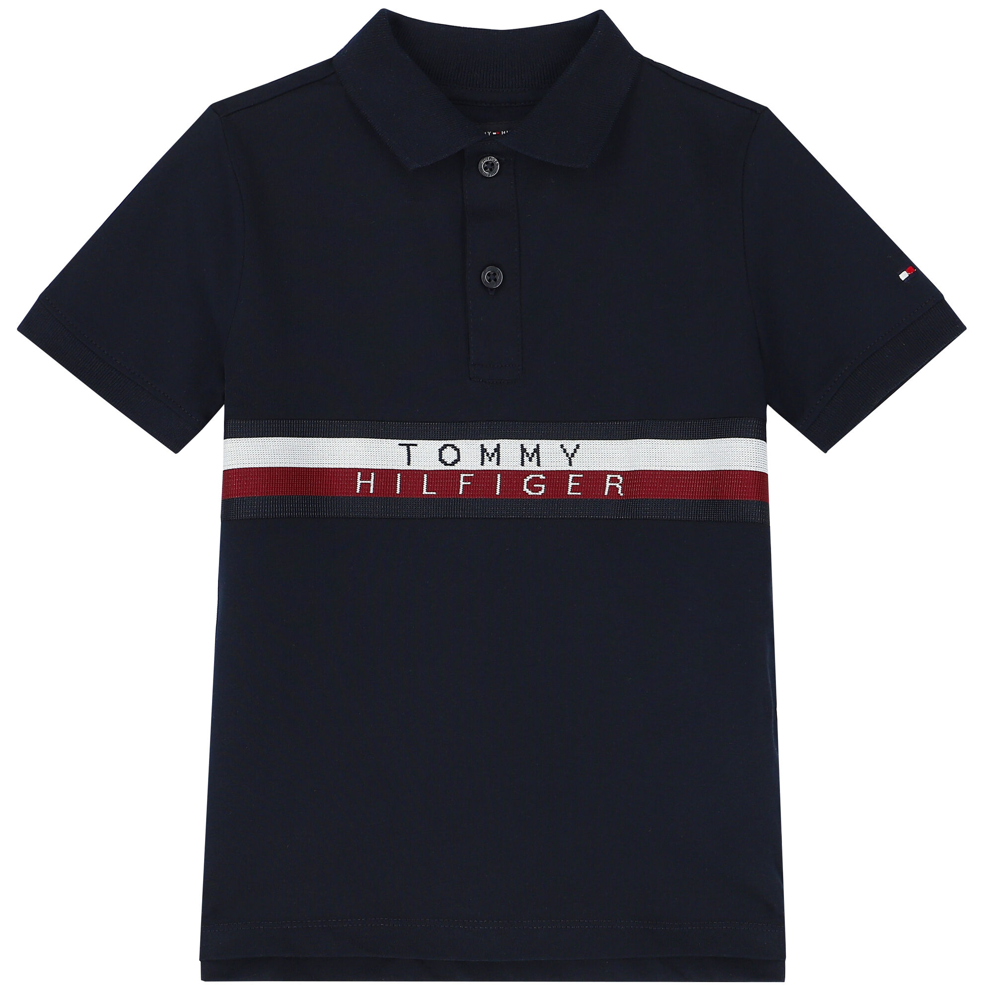Tommy hilfiger navy blue new arrivals polo shirt