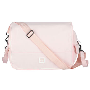 Pink Logo Baby Changing Bag