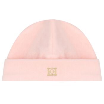 Baby Girls Pink Logo Hat