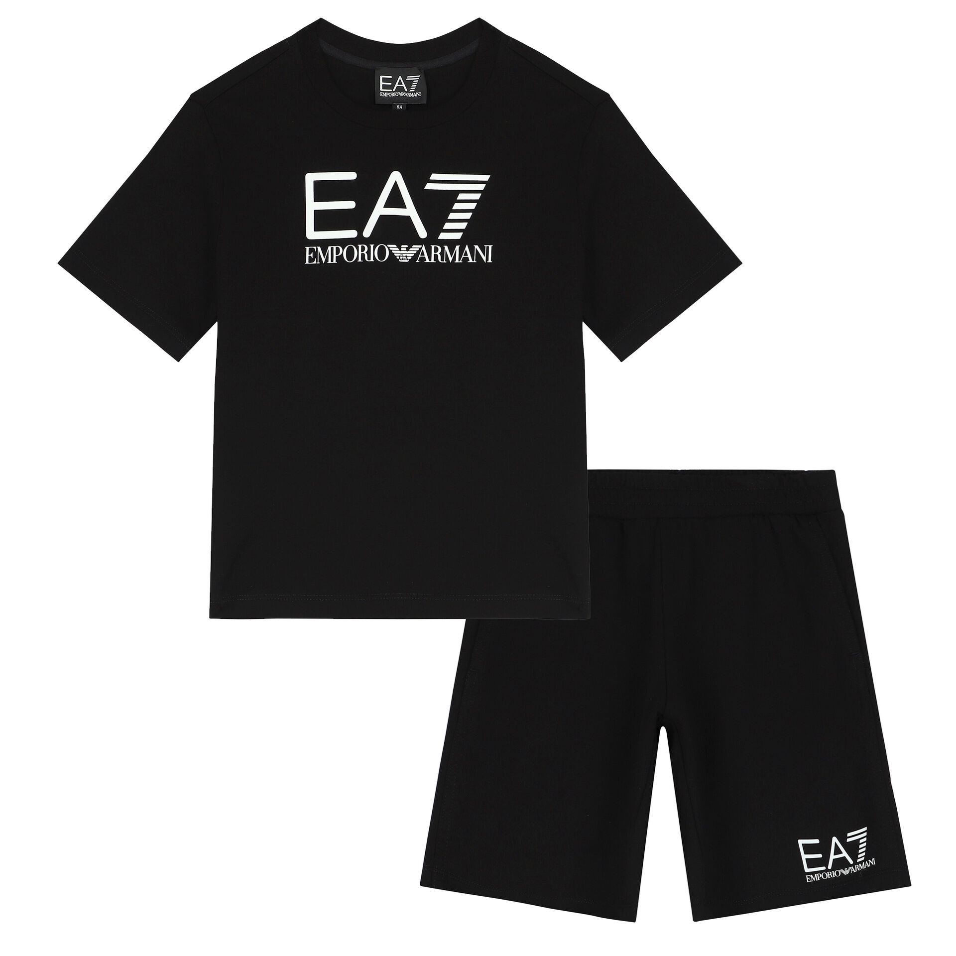 Armani shorts junior outlet