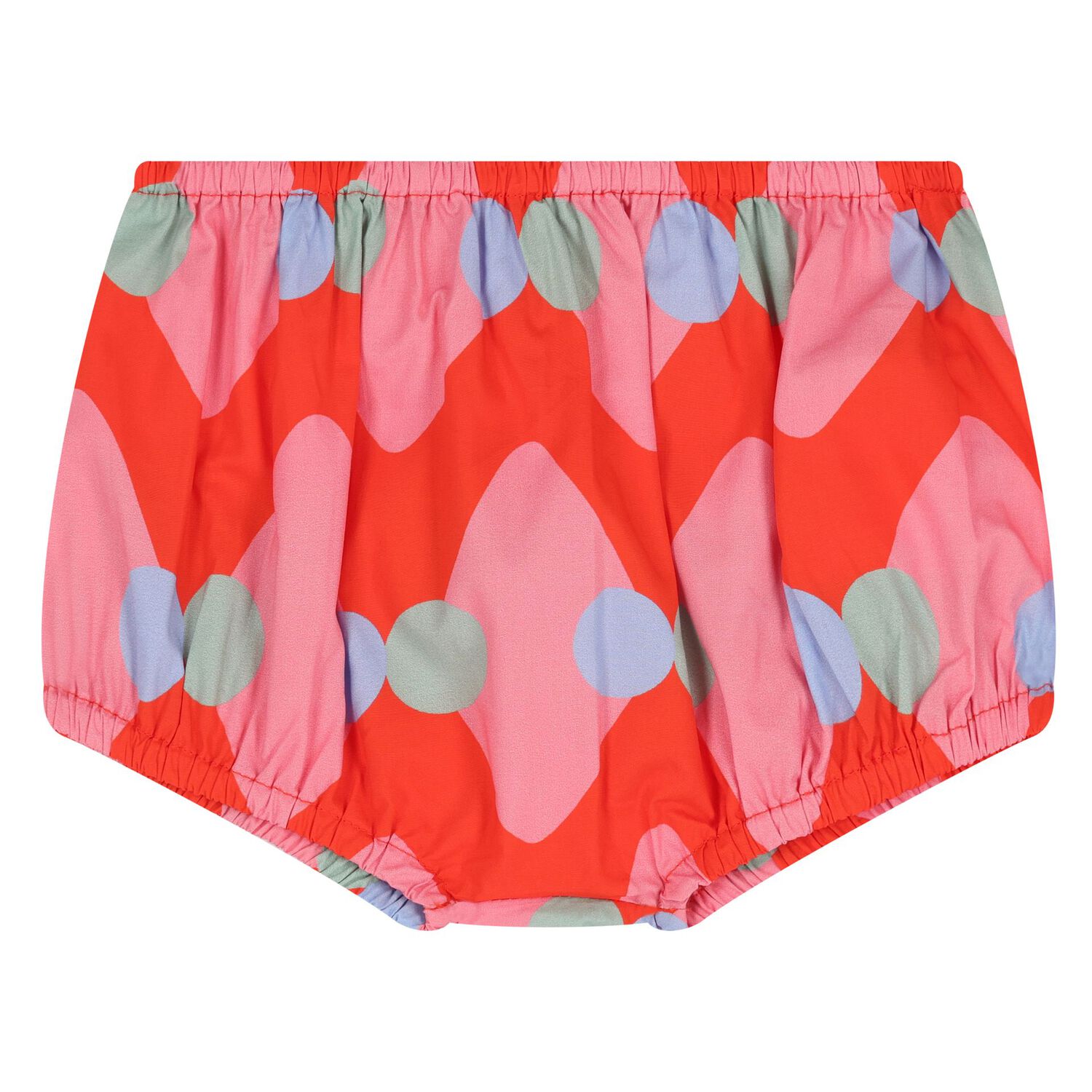 Younger Girls Red Diamond & Dot Dress Set, 1, hi-res