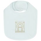 Baby Boys Blue Logo Bib, 2, hi-res