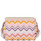 Baby Girls Pink Logo Zig Zag Changing Bag ( 34cm ), 1, hi-res
