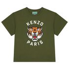 Green Tiger Logo T-Shirt, 2, hi-res