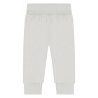 Ivory & Grey Baby Tracksuit Set ( 3 Piece ), 1, hi-res