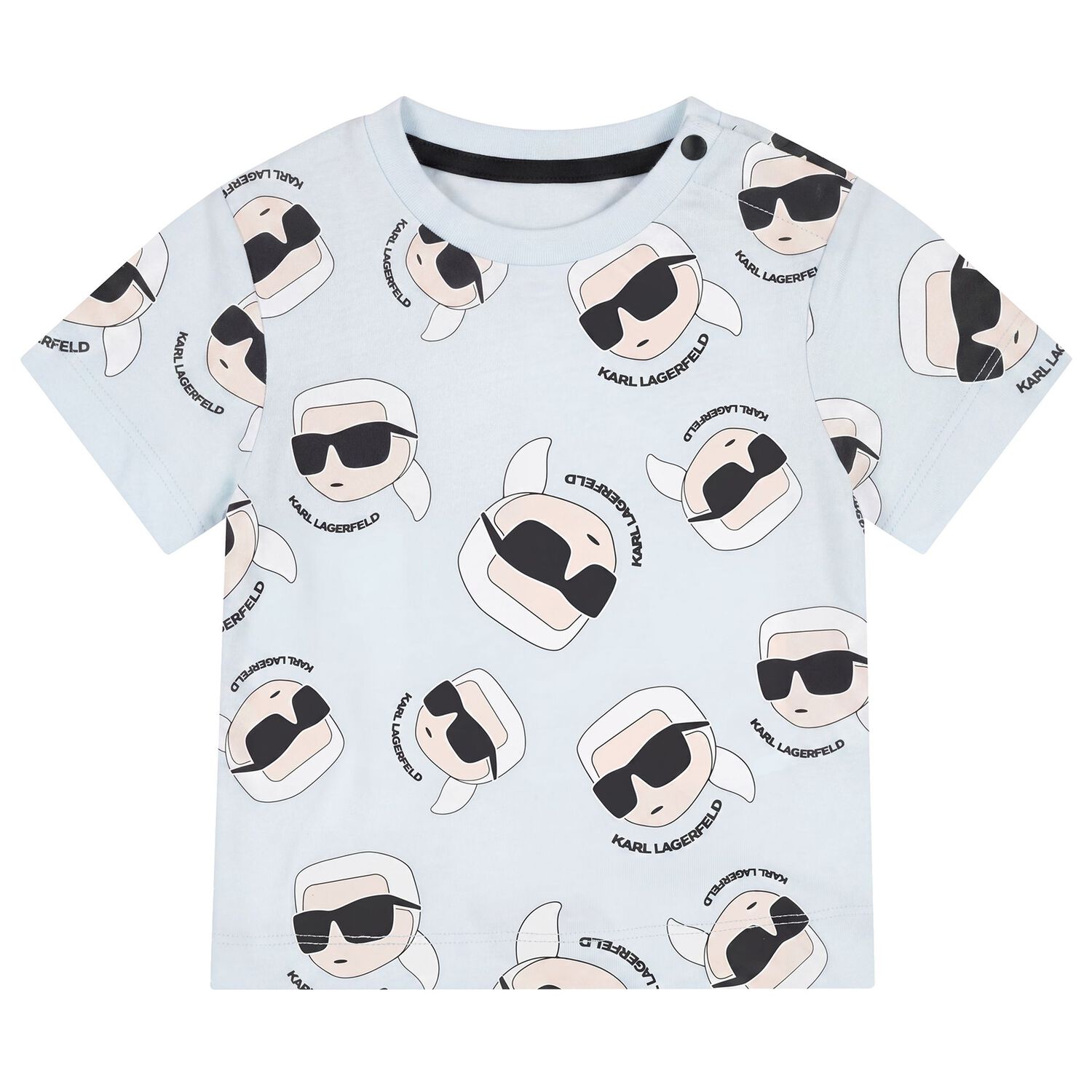 Boys Blue & Black Ikonik Shorts Set, 1, hi-res