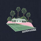 Boys Navy Blue Tennis T-Shirt, 1, hi-res