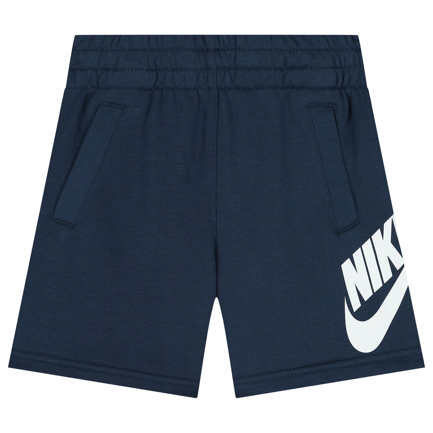 Navy Blue Logo Shorts, 4, hi-res image number null