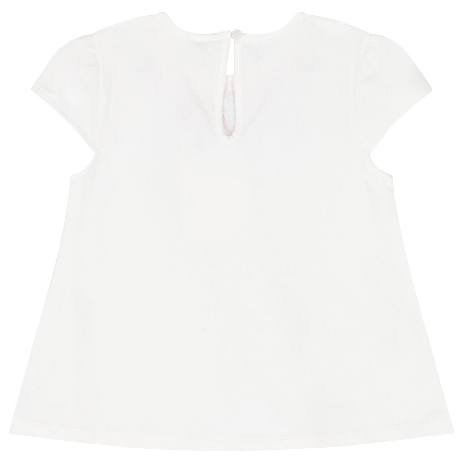 طقم شورت بنات باللون الابيض والوردى (2 قطعه), 1, hi-res image number null