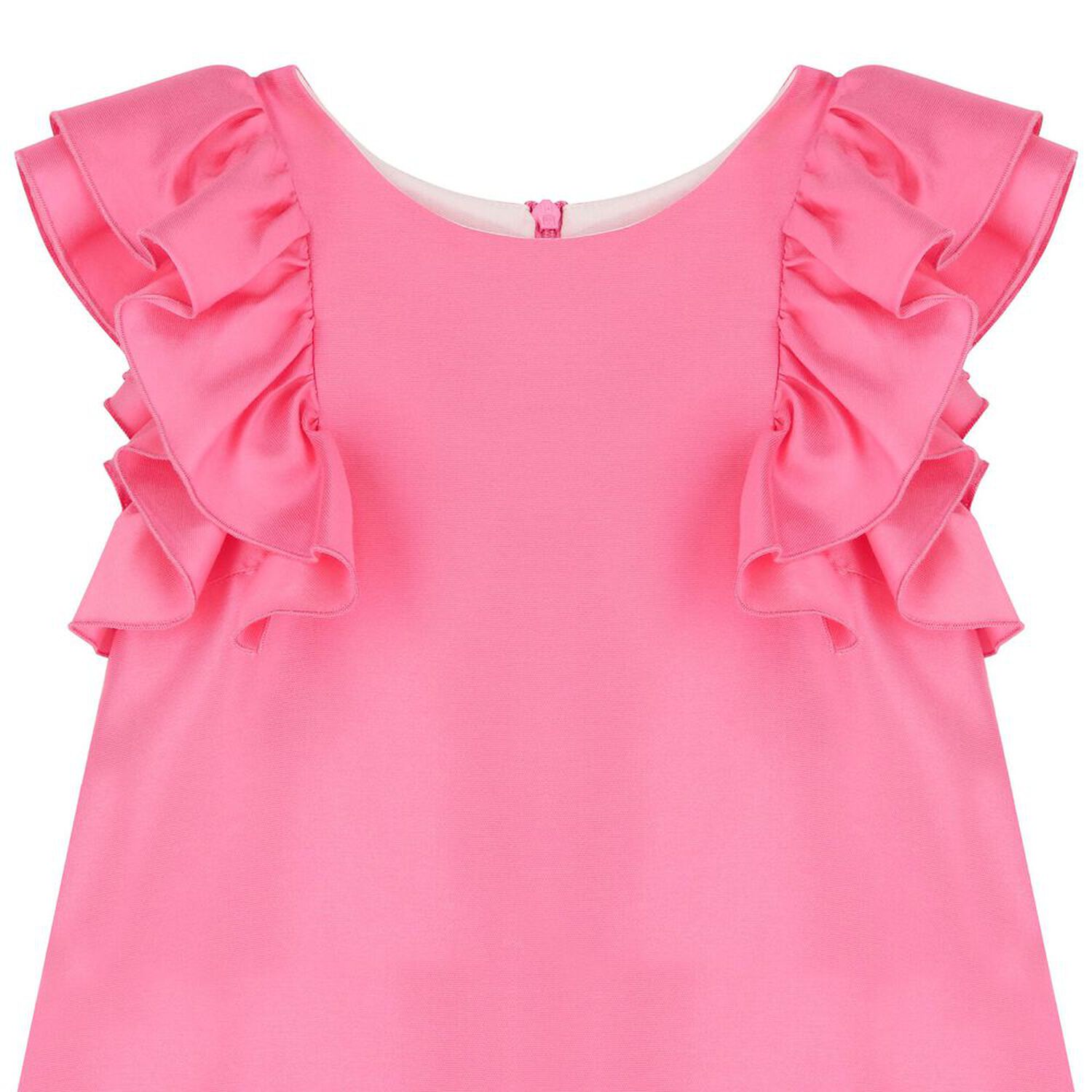 Girls Pink Ruffled Dress, 1, hi-res image number null