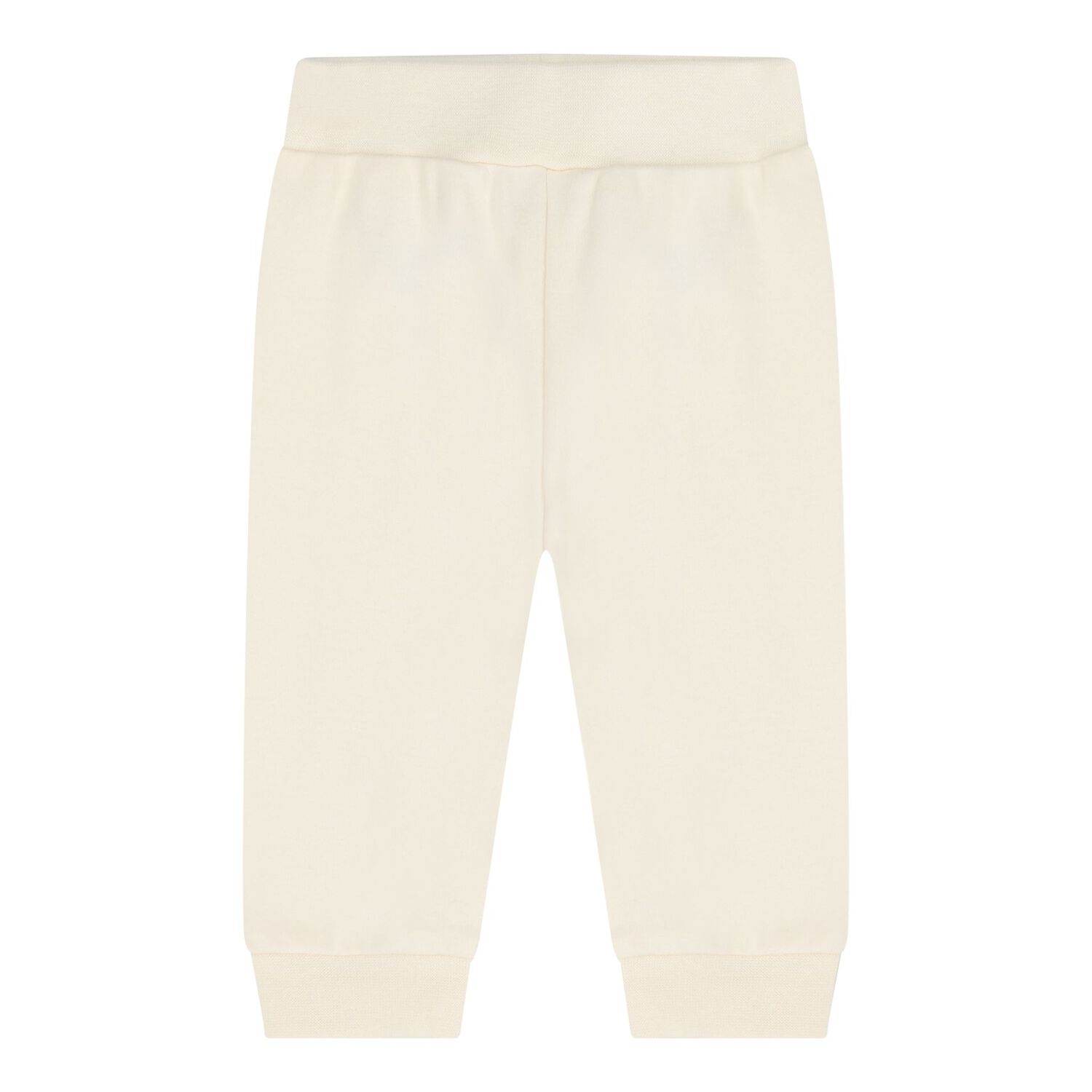 طقم رياضي للأطفال بشعار دب تيدي باللون العاجي, 1, hi-res