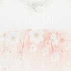 Baby Girls Ivory Floral Romper, 2, hi-res