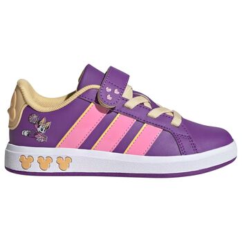 Girls Purple Disney Grand Court Trainers