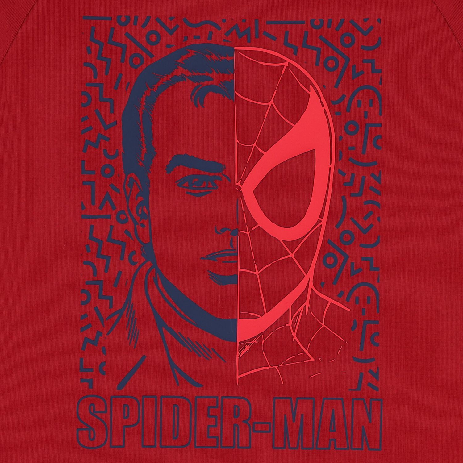 Boys Red & Navy Blue Marvel Shorts Set, 1, hi-res