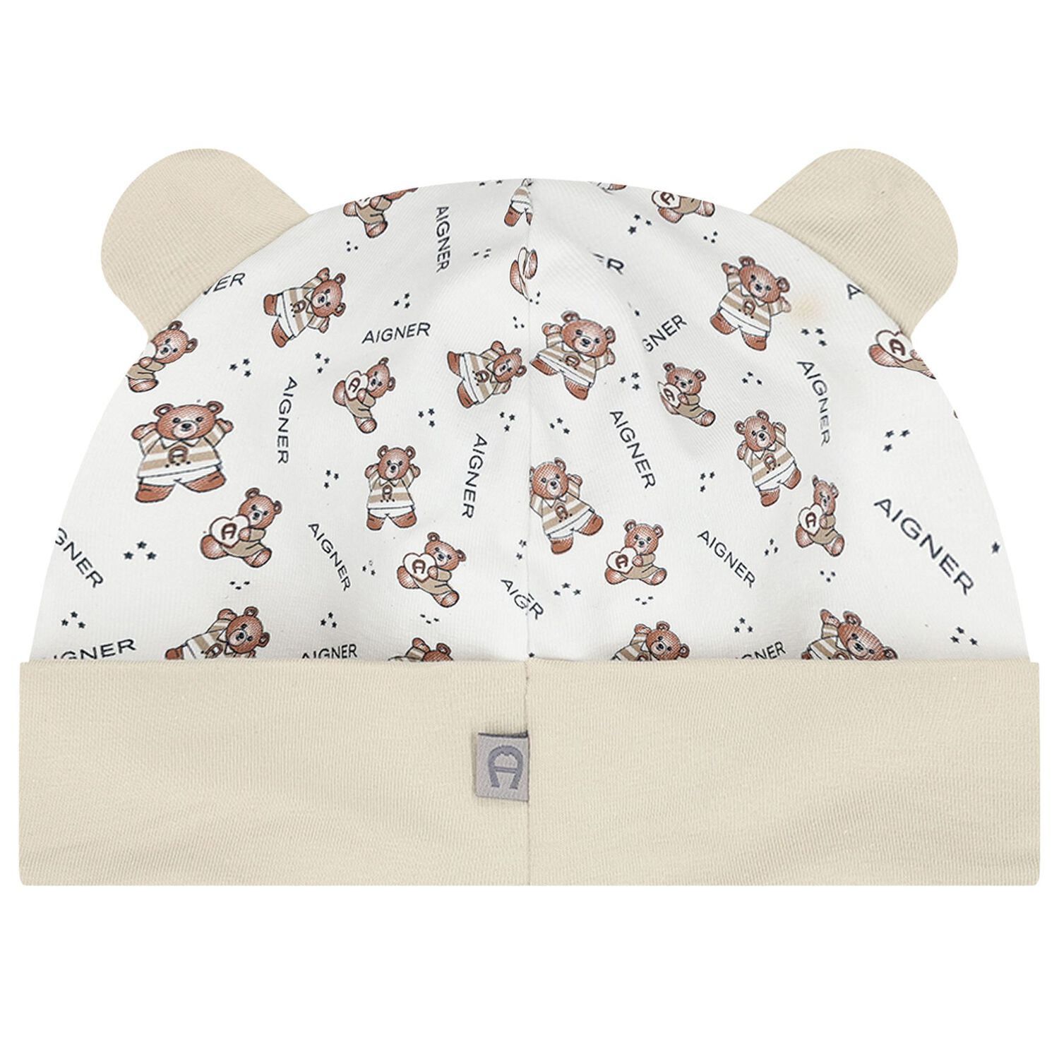 White Teddy Bear Logo Babygrow Gift Set, 1, hi-res image number null