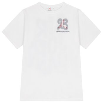 Boys White Jordan T-Shirt
