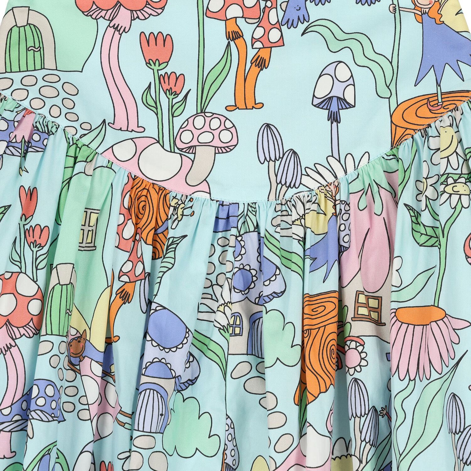 Girls Aqua Fairy Skirt, 1, hi-res image number null